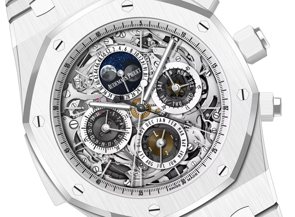 Audemars Piguet openworked watch