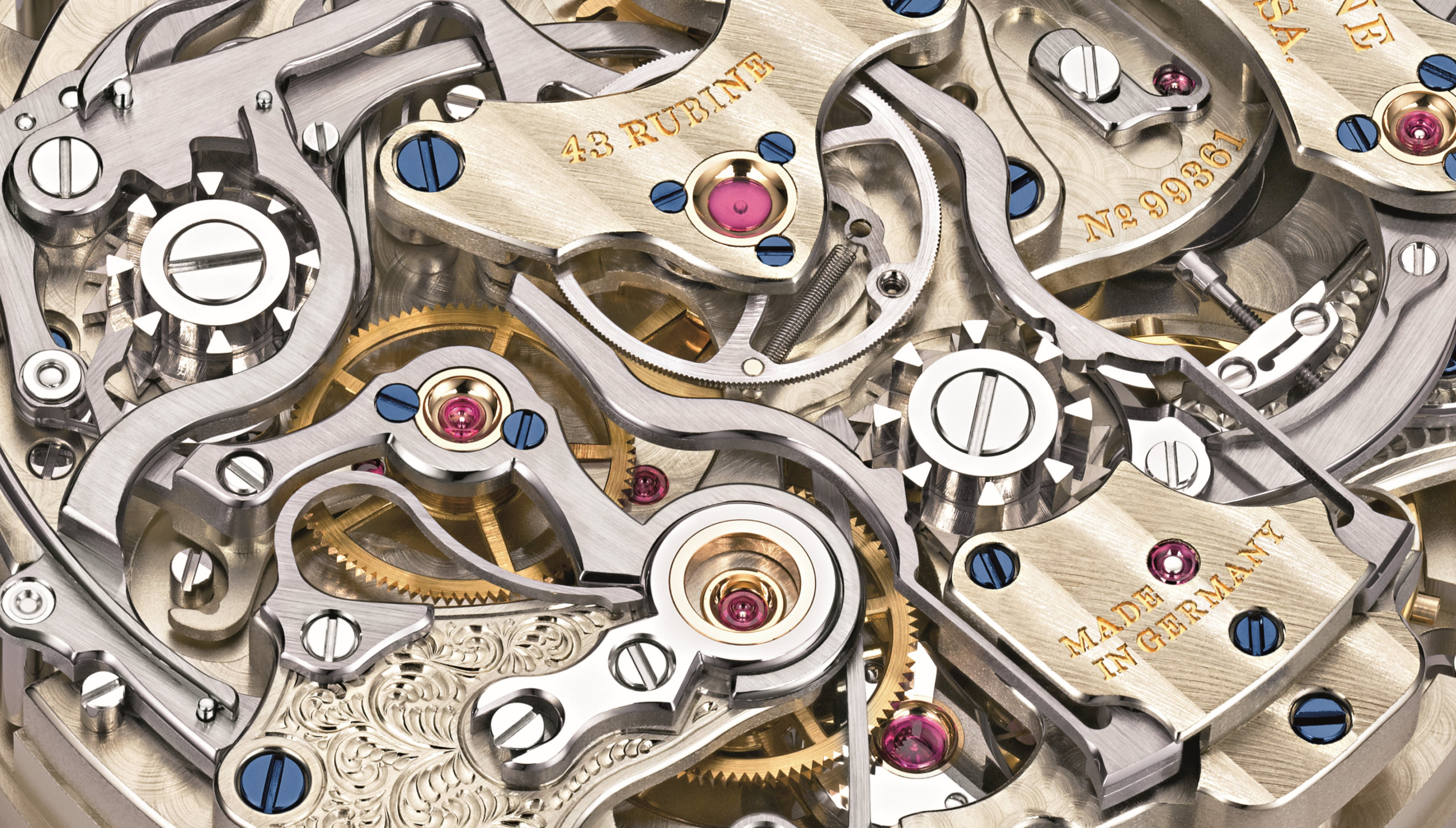 A. Lange & Söhne watch detail